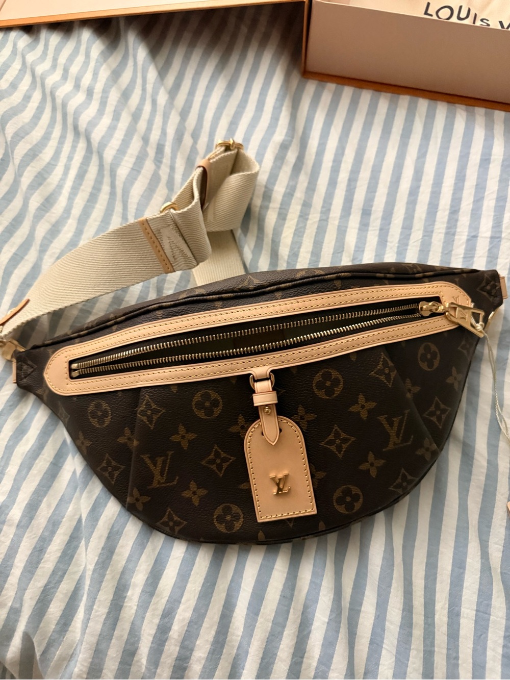Louis Vuitton Monogram Crossbody Belt Bag - Brown/Beige - Picture 3 of 7